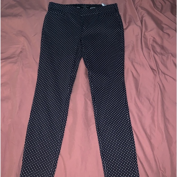 Banana Republic navy/white dots pants - Picture 2 of 5